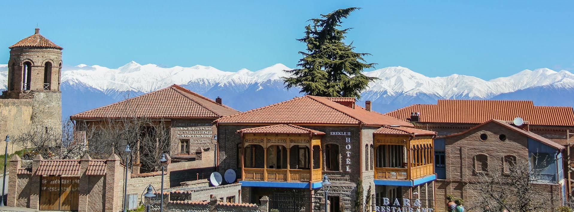 Erekle II Otel Telavi Dış mekan fotoğraf